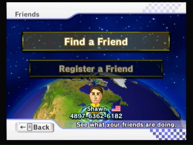 wii play online with friends