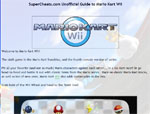 cheat codes for mario kart wii